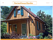 Tablet Screenshot of ferienhaus-henke.de